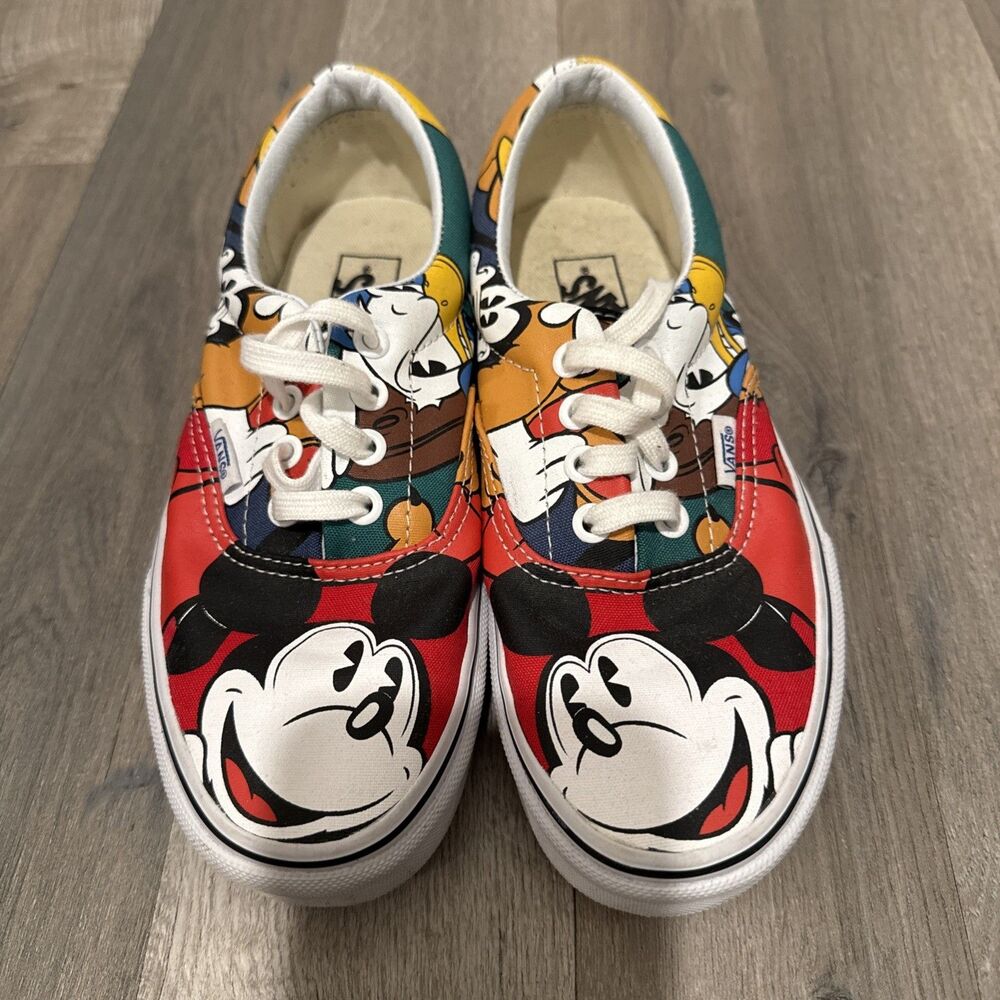 VANS Era Men 5/Women’s 6.5 Disney x Era Mickey & Friends Multi Mickey Iconic